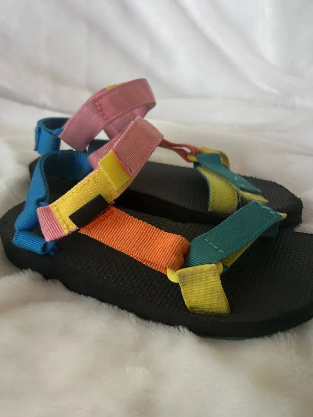 Teva Original Universal Sandals Youth Size 1 Water Shoes 90s Colorway